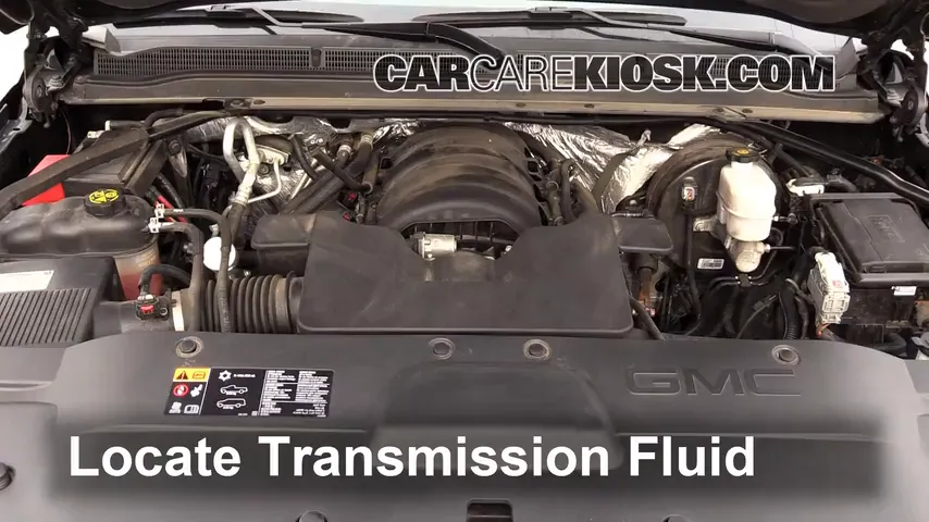 2015 GMC Yukon XL SLT 5.3L V8 FlexFuel Transmission Fluid Check Fluid Level